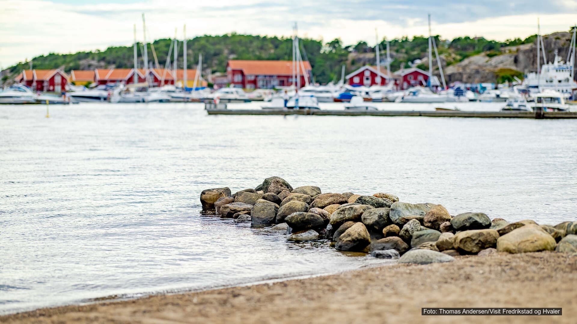 Sommeridyll i Skjærhalden