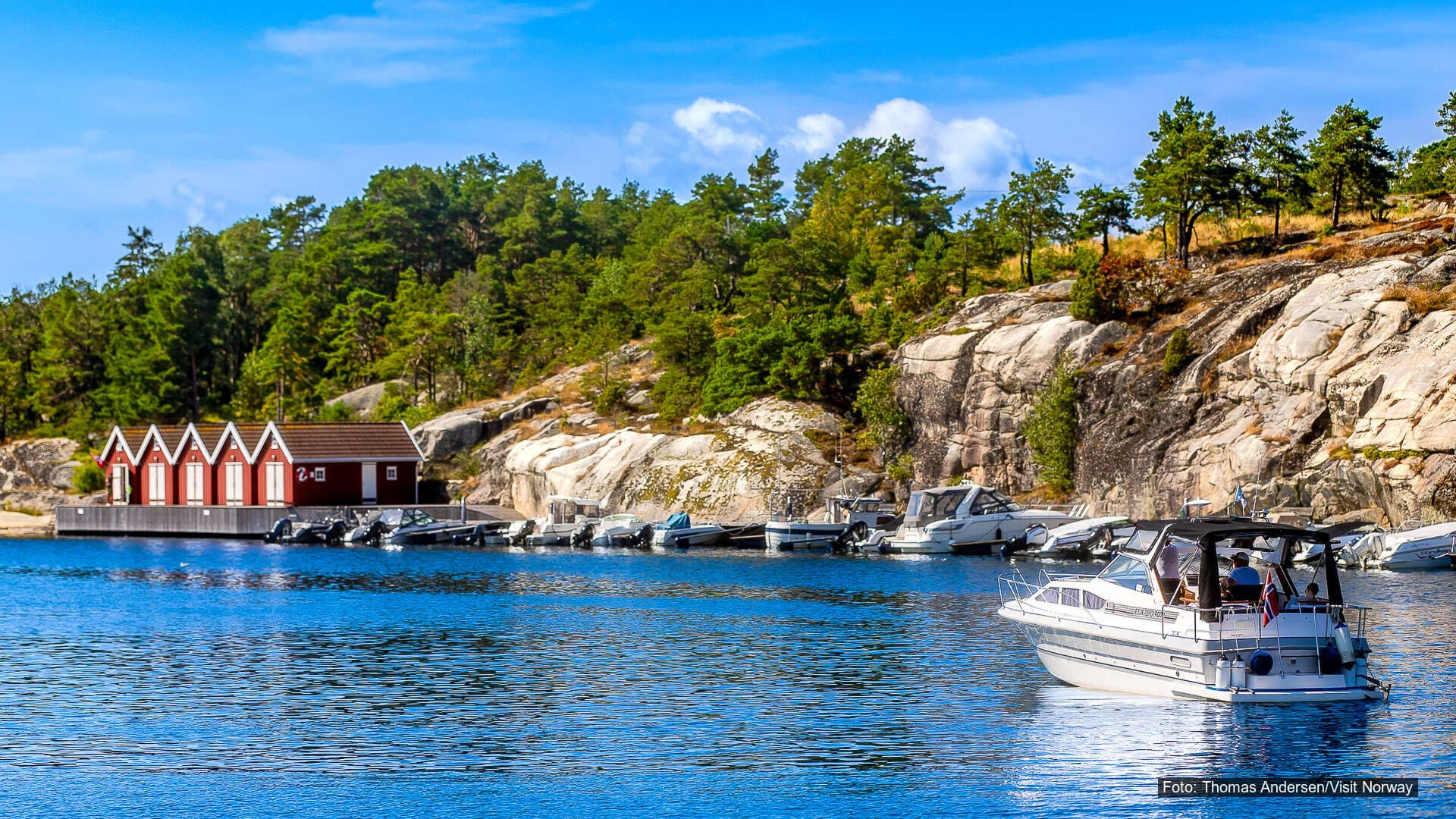 Sommeridyll fra Engelsviken i Fredrikstad
